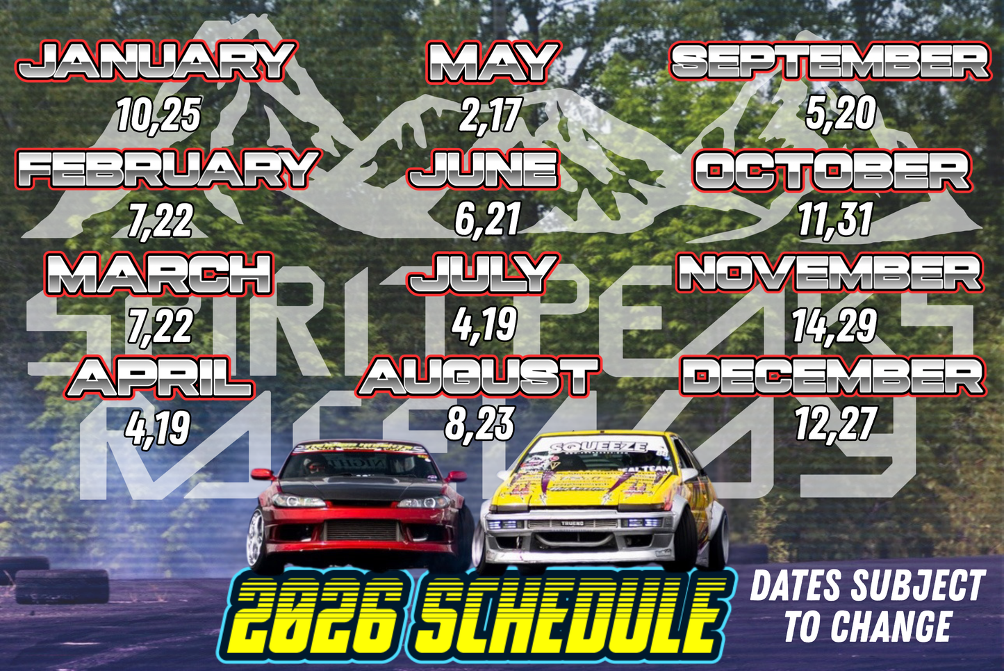 Spirit Peaks Raceway Passes